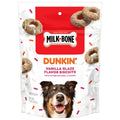 Milk-Bone Dunkin’ Vanilla Glaze Flavor Dog Biscuits with Other Natural Flavors, 8 Oz. Bag