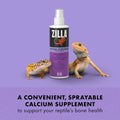 Zilla Reptile Calcium Supplement Spray, 8 Fluid Ounce