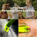 Tick Remover Tool and Tique Identification Card for Dogs Cats and Humans for Lyme Prevention