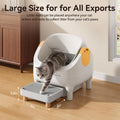 Thereye Cat Litter Box Step Stool, Easy-Clean for Senior Cats & Kittens