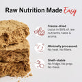 Stella & Chewy's Freeze-Dried Raw Dinner Patties - Dandy Lamb Recipe - High Protein Grain-Free Puppy & Dog Food - Perfec