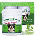 Petstoral 2-Pack Natural Dog Dental Powder for Plaque Removal