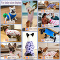 Dog Surgery Recovery Suit After Spay - Dogs Cone Alternative Onesie with Pee Hole, Breathable Anti Licking Neuter Post S
