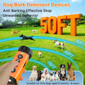 Dog Bark Deterrent Device,50FT Range Ultrasonic Dog Repeller,6 Training Modes&4 Using Scenarios Dog Whistle to Stop Bark