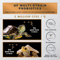 Ultra Fresh Floating Baby Turtle Food, All Natural Ingredients, Wild Sword Prawn, Calcium Vitamin D Enriched for Picky A