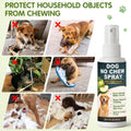 Bitter Apple Spray for Dogs, 2 Pack No Chew Spray to Stop Chewing, Biting & Licking, Natural Dog Deterrent Spray for Fur