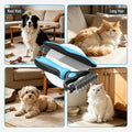 2-in-1 Dematting &Grooming Kit Brush For Cat&Dog