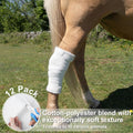 Abbylike 12 Pack Cotton Horse Leg Wraps Liner