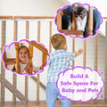TUPI Banister Guard for Baby and Pet,Ultra-Fine Mesh for Balcony
