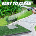 8Pcs Fake Grass Plants Pee Post for Dogs to Pee on, Guiding Male Dogs to Urine and Preventing Urine from Splashing Every