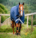 Amigo® 1200D Plus Turnout 0g - Navy/Titanium Grey & Silver, 78 inches