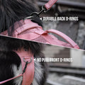 OneTigris Tactical Dog Harness for Small Dog, No Pull Small Dog Vest Harness with Handles Breathable Military Dogs Molle