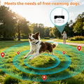 2-in-1 Wireless Dog Fence and Shock Collar for Large Dogs
