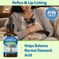 Pet Wellbeing Slippery Elm for Cats - Gut Comfort & Throat Soothing, 2 oz