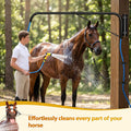 Adjustable Hose Spray Boom, Prevents Hose Tangling & Horse Trampling