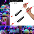 Aquarium Choice Coral Feeder Long Syringe Tube Upgraded Version 58CM/22.83Inch Length Two Units(Patented Product)