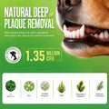 Enzymatic Dog Dental Powder, Mint Dog Teeth Cleaning Plaque Off Powder-150g