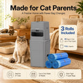 Neakasa 2XL Cat Litter Trash Can for Multi-Cat Homes