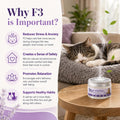 4 Pack Cat Pheromone Calming Diffuser Gel Relieve Anxiety
