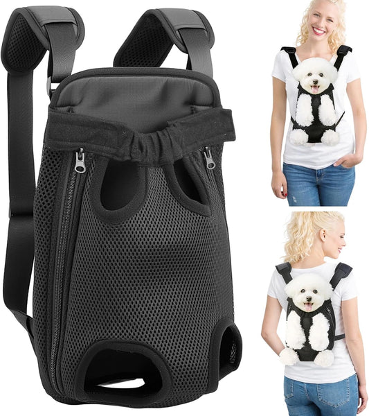 Mosago Dog Backpack Carrier with Thick Padded Bottom Support, 7–11 lbs