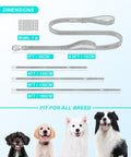 GEIT 2 Padded Handles Heavy Duty Dog Leash for Small Medium and Large Dogs