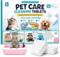 Cat Litter Box Cleaner Tablets, Stain & Odor Removal