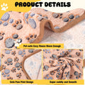 4 Pack Premium Soft Pet Blankets Washable, 23x16 Inch