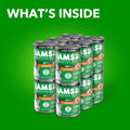 IAMS Proactive Health Wet Dog Food, Adult Wet Dog Food Multipack Ground Dinner, with Chicken & Rice, 13 oz. Cans (Pack of 12)