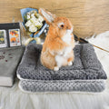 Small Animal Bed Mat, Soft & Warm, Suitable for Guinea Pig, Hamster, Rabbit, Rat and Bearded Dragon (X-Large(13.3''x9.4'