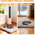 KOOLTAIL Self Warming Cat Bed, 4 Pack 16*20in Plush Extra Warm Self Heating Pet Pad for Crate, Floor, Indoor Outdoor, No