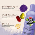 Pet Head Berry Bright Facial & Tear Stain Remover for Dogs | Blueberry Scent | Removes Tears and Stains | Neutralizes Yellow and Brassy Tones | Cleans and Protects Fur and Skin | 6.8 fl. oz.