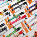 2 Pack Breakaway cat Collars with Bell,Safety Quick Release Pendant Cute Kitten Collar,Adjustable 20-30cm