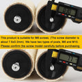 2.9in 7.4cm Diameter Cat Tree Scratching Post Replacement Pole Parts Sisal (M8, 9.8in/25cm)