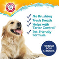Arm & Hammer Complete Care Dog Dental Water Additive, Odorless Flavorless Daily Oral Care Solution with Baking Soda and Calcium for Plaque, Tartar, and Fresh Breath, 16 Fl Oz