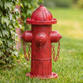 12" H Metal Potty Training Fire Hydrant for Dogs to Pee On Indoor & Outdoor