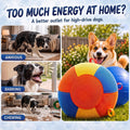 18-Inch Herding Ball for Dogs, Thick Cover for Rough Play, Anti-Burst Core