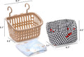 DEAYOU 2 Pack Rat Hammock for Cage, Chew Proof Small Animal Hanging Basket Bed with Hooks, Chinchilla Hideout Ferret Cag