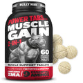 Bully Max 2-in-1 Muscle Builder Chewable Tablets for Puppies & Adult Dogs - Puppy & Dog Vitamins & Supplements for Muscle Gain & Growth - Ultimate Canine Multivitamins for All Breeds & Ages - 60 Tabs