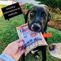 Premium Bacon Flavor Beef Hide Dog Chews – Rawhide Alternative Chews for Dogs, Easy-to-Digest 6” Sticks, Grain-Free Long