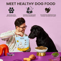 The Pets Table, Bundle of Chicken & Sweet Potato Air-Dried Dog Food, 48-Ounce Bag + Probiotic Soft Chews Duck Flavored G