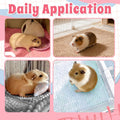 Guinea Pig Cage Liner, 4 PCS Washable Guinea Pig Bedding Fleece Mat