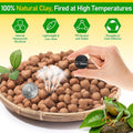 Riare 2LBS Organic Expanded Clay Balls Terrarium Substrate for Reptiles