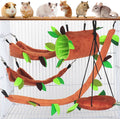 5Pcs Hamster Hammock Sugar Glider Hammock Set for Animal