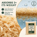 88 Oz (5.5 lb) Premium 100% Natural Radiata Pine Shavings for Chickens, Low Dust & Super Absorbent Wood Shavings, Pine S