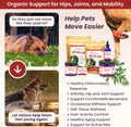 Glacier Peak Holistics Inflapotion - Natural Herbal Anti-Inflammatory for Dogs & Cats, Organic Remedy for Arthritis, Inflammation, Hip & Joint Pain, Mobility & Wellness - 3oz (90 Servings)