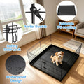 PEEKABOO 48 x 48 in Square Dog Playpen Top Cover for 8-Panel Pens