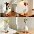 16Pcs Chicken Hats Adjustable Mini Hat, Hand Knitted Desk Goose Outfits kit