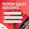 Blue Ridge Koi Fish Food, Growth Formula Blend, 3/16" Pellets, 2 lb