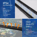 Led Aquarium Light, Full Spectrum Fish Tank Lights, 55/75 Gallon Freshwater Fishtank Hood Lighting for Grow Fish, Plants