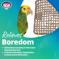 Super Bird Creations SB50008 Seagrass Mat for Cage Decor, Pet Enrichment and Boredom Relief - Versatile Toy-Making Base 